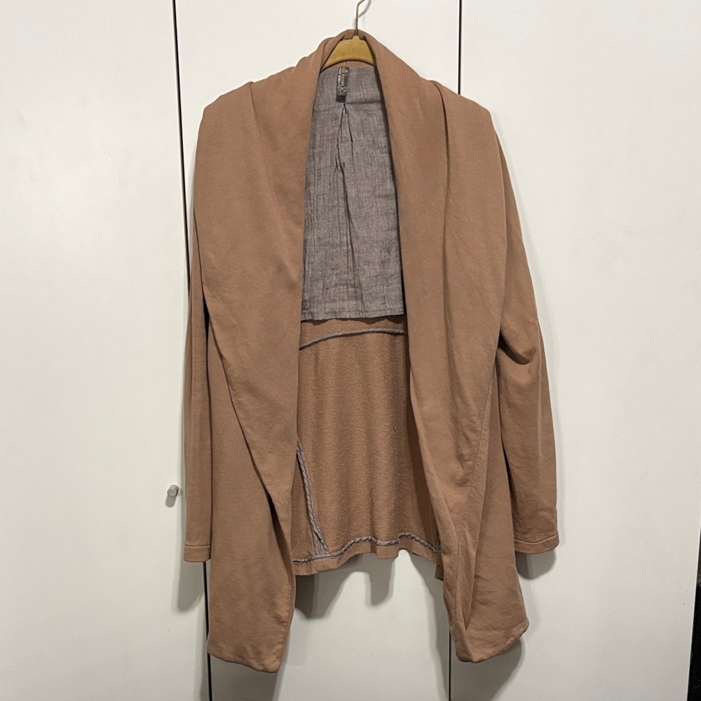 Free People Tan Cardigan